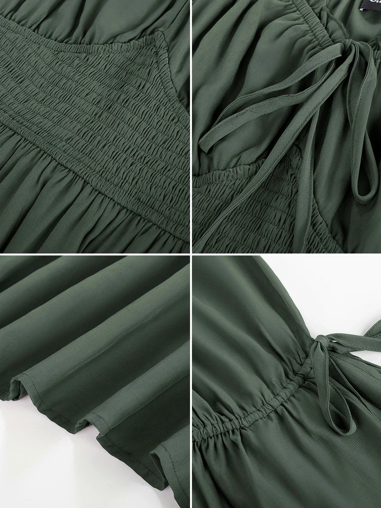 Renaissance Fairy Slit Sleeve Pockets Maxi Dress - Image 5