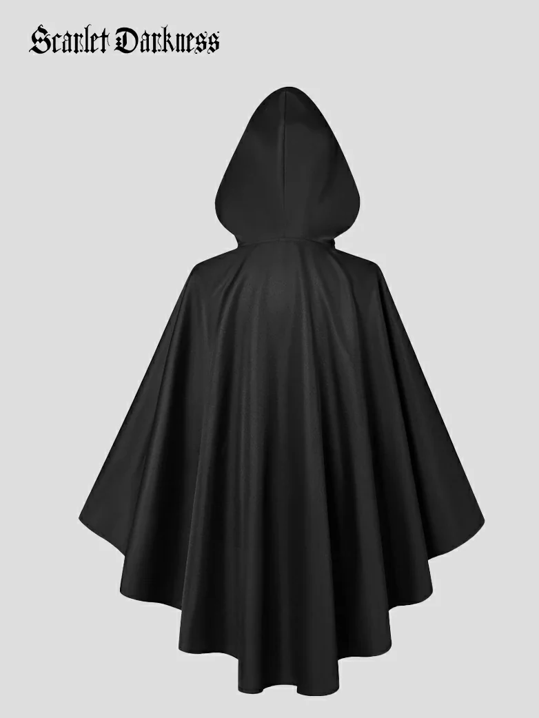 2025 Renaissance Wizard Short Hooded Cloak - Image 10