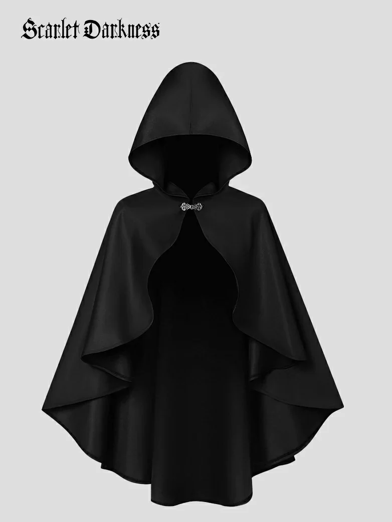 2025 Renaissance Wizard Short Hooded Cloak - Image 9