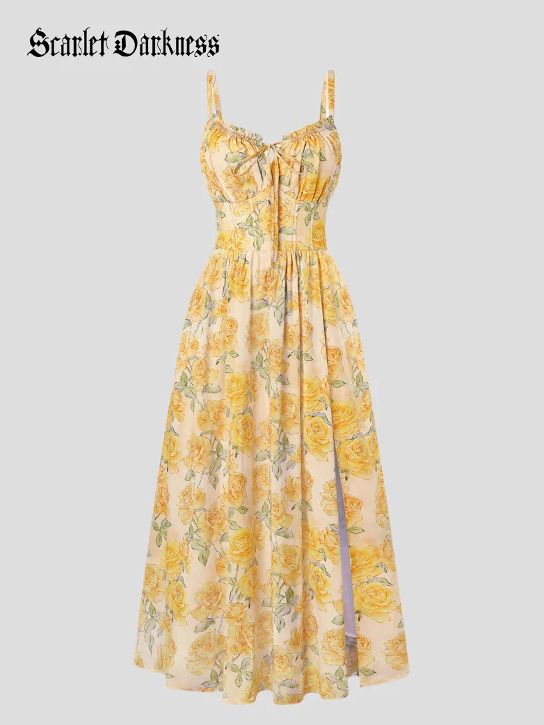 2026 Spring Summer Flower Dress for Wedding Guest - Image 34