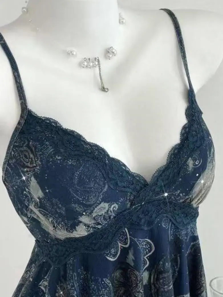 2026 Women’s Vacation Boho Chiffon Cami Top - Image 4
