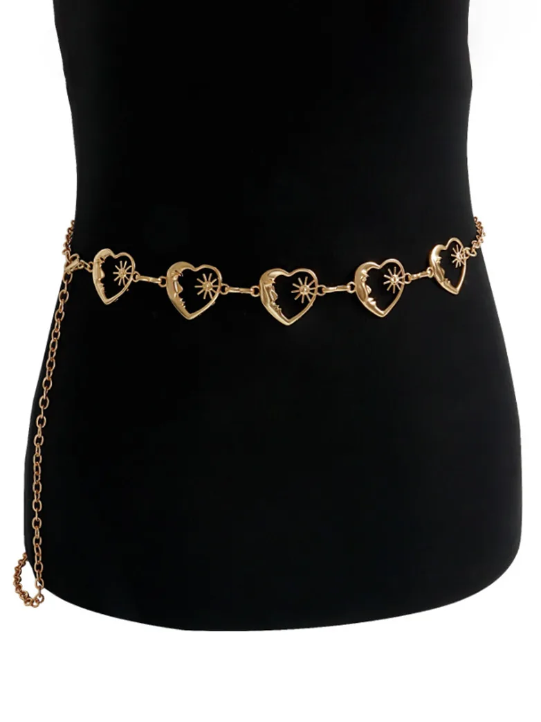 Boho Metal Moon Waist Belt - Image 10