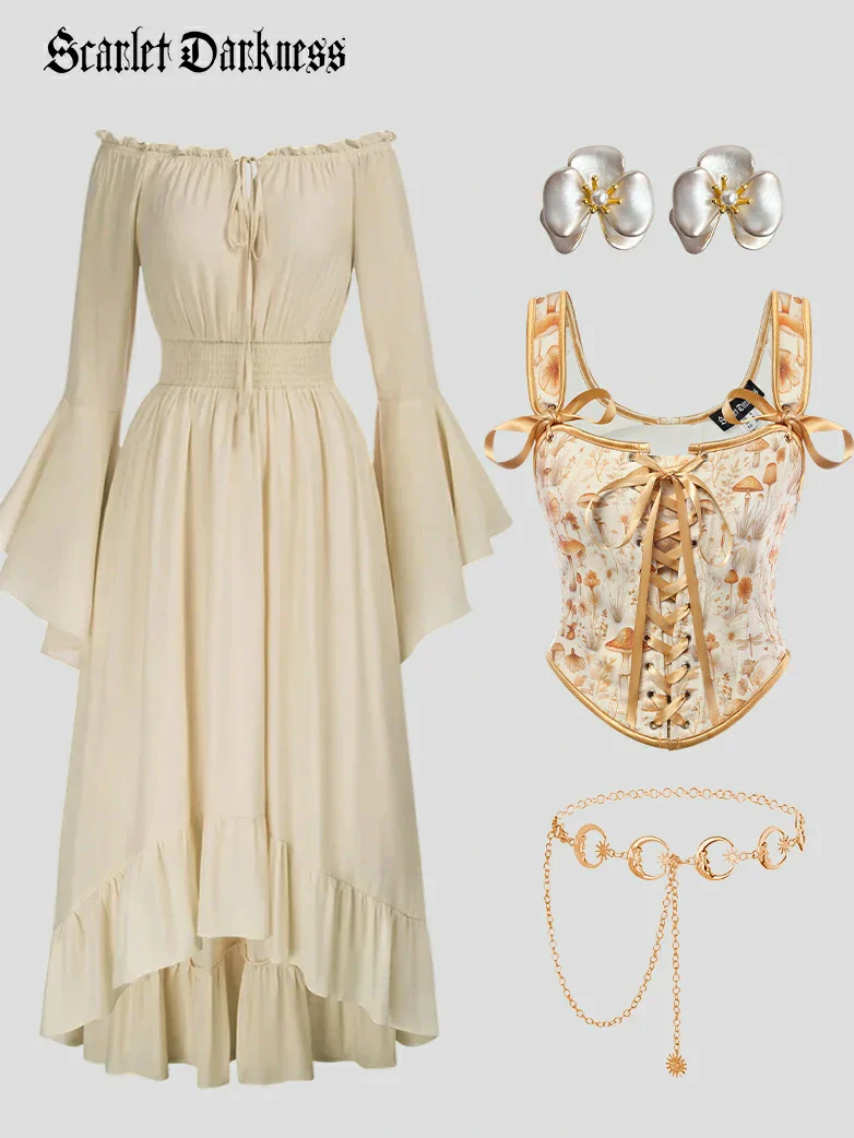 Christmas X Vintage Cottage Costume Scarlet Darkness - Image 8