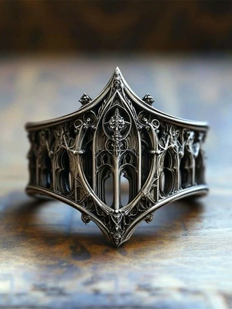 Medieval Castle Totem Ring
