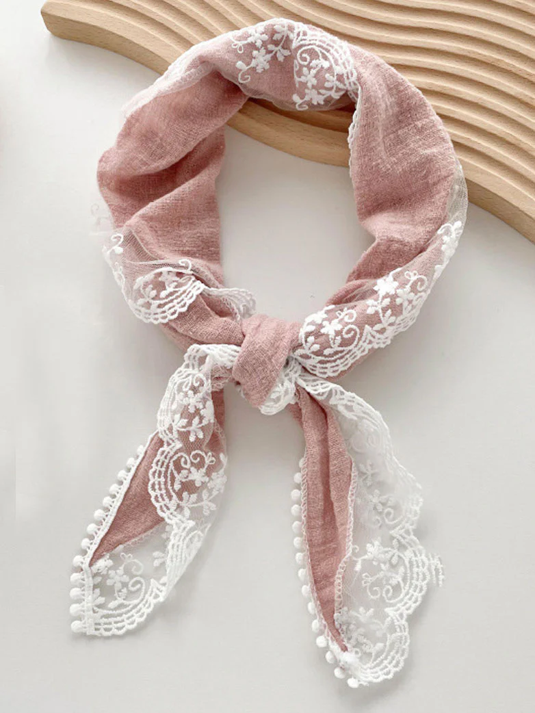 Cottagecore Cotton Scarf Turban - Image 3