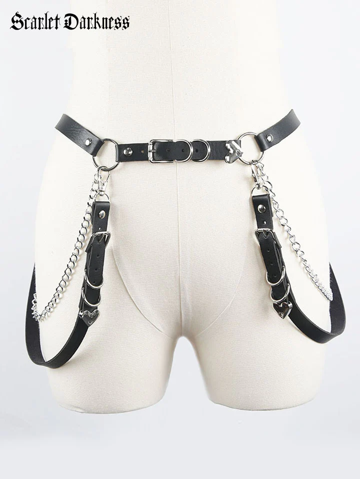 Gothic Punk Fashion Waist Chain