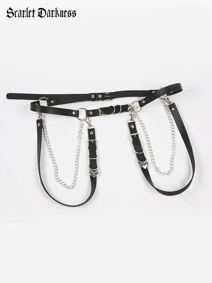 Gothic Punk Fashion Waist Chain - Image 3