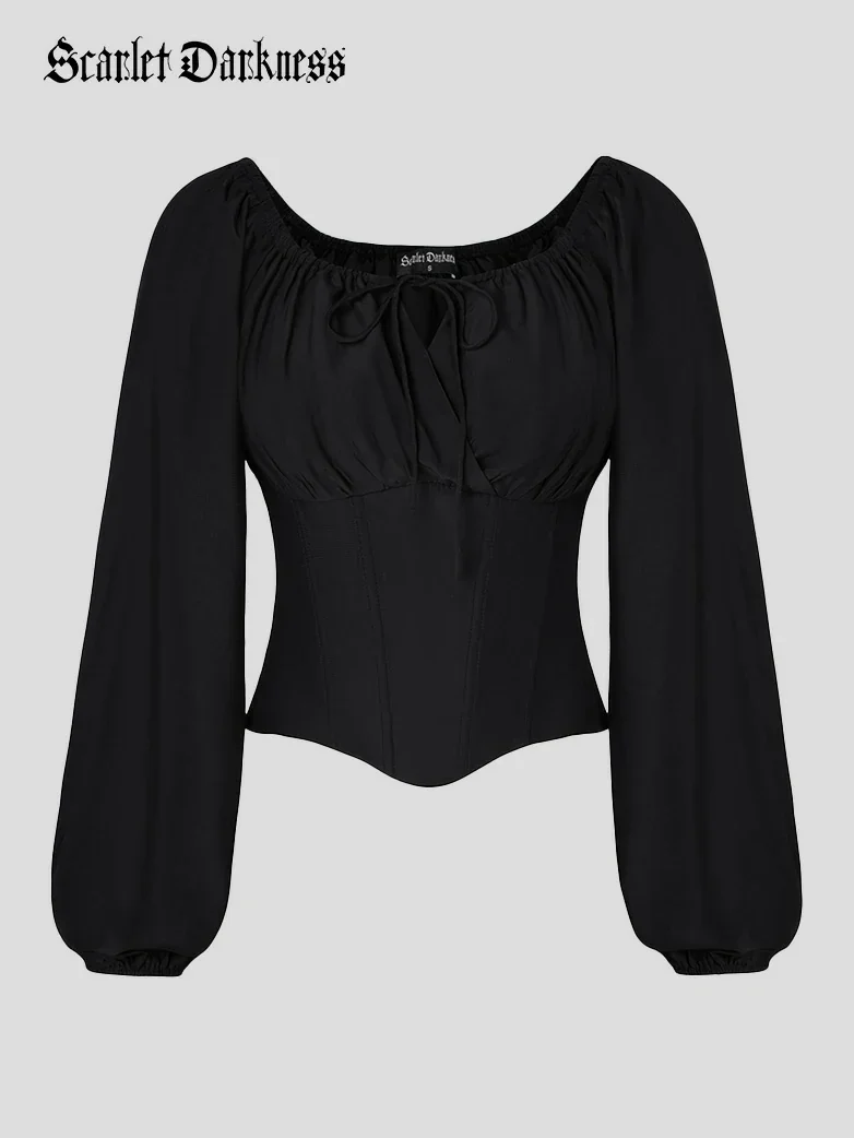 Crimson Peak X Vampire Gothic Costume Scarlet Darkness - Image 23