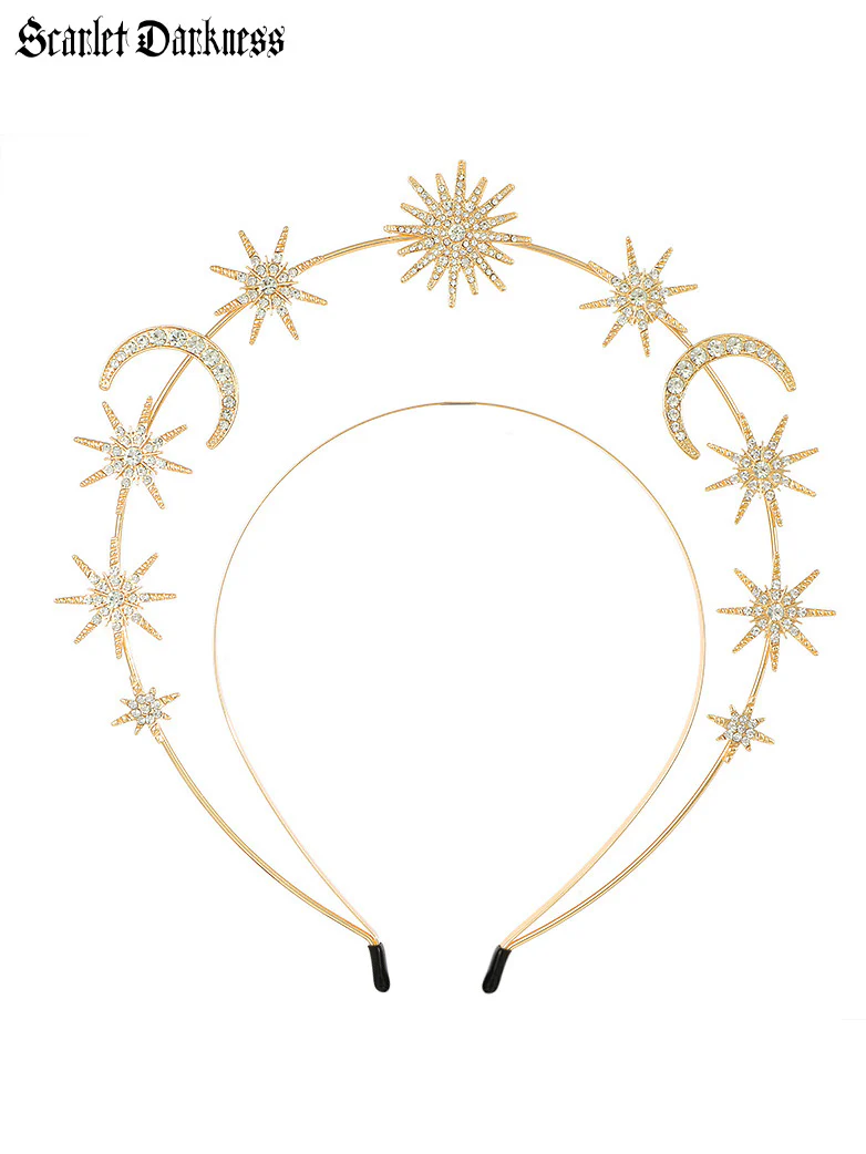 Celestial Fantasy Star Moon Crown - Image 6