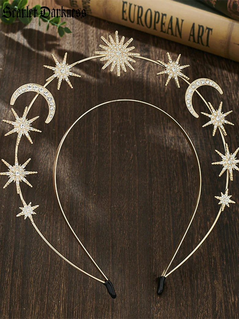 Celestial Fantasy Star Moon Crown - Image 7