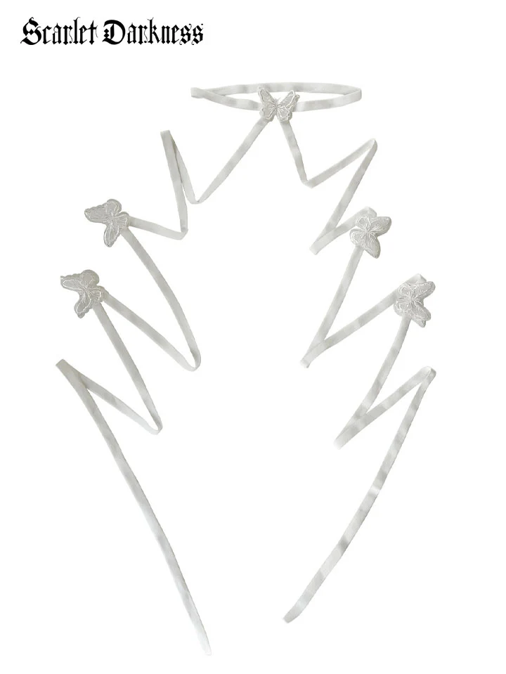 Goth Butterfly Legs Harness Strap - Image 3