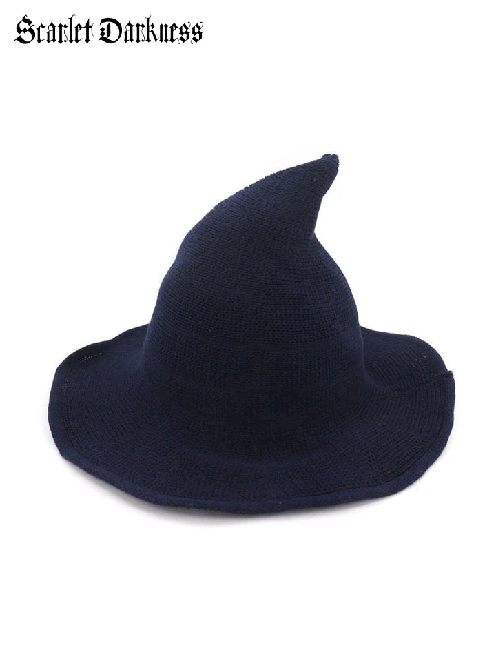 Gothic Witch Knitting Hat - Image 6