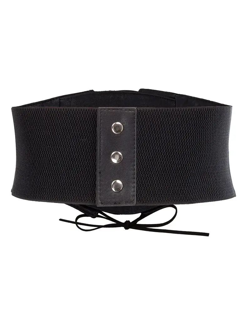 Lace Retro Vintage Elastic Lacing Corset Belts - Image 4