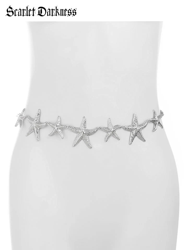 Boho Starfish Waist Chain - Image 3