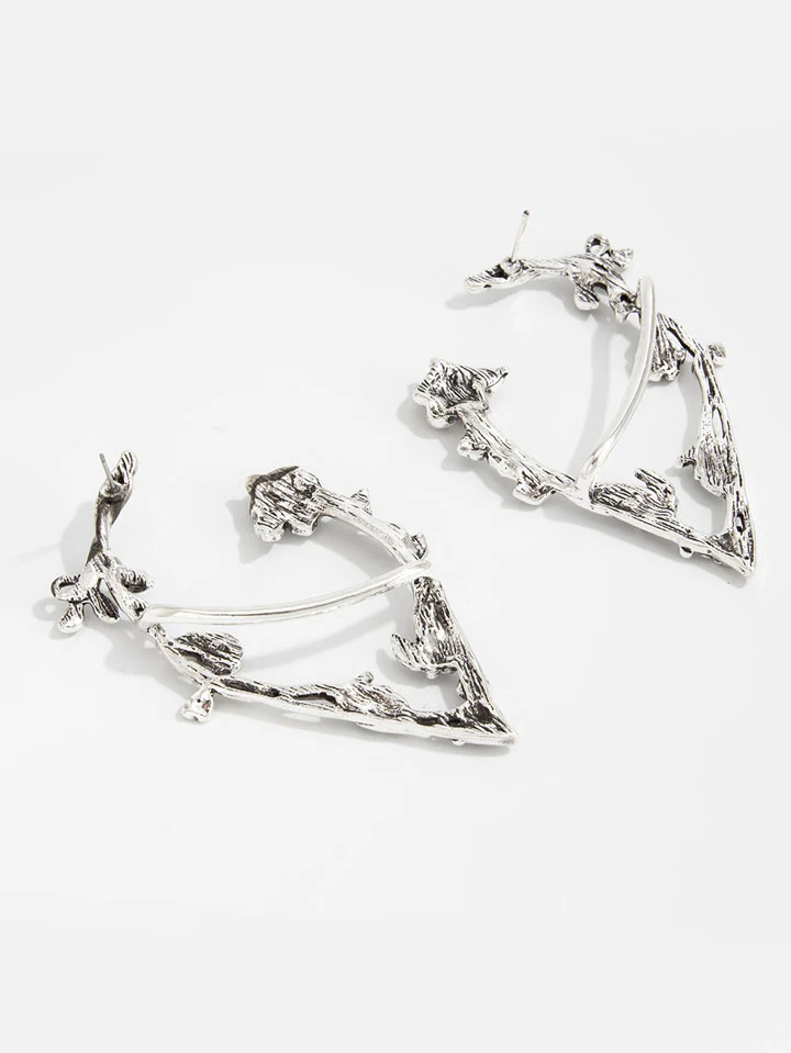 Gothic Rose Vine Elf Ear Cuff - Image 4