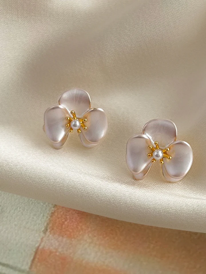 Phalaenopsis Orchid Earrings - Image 3
