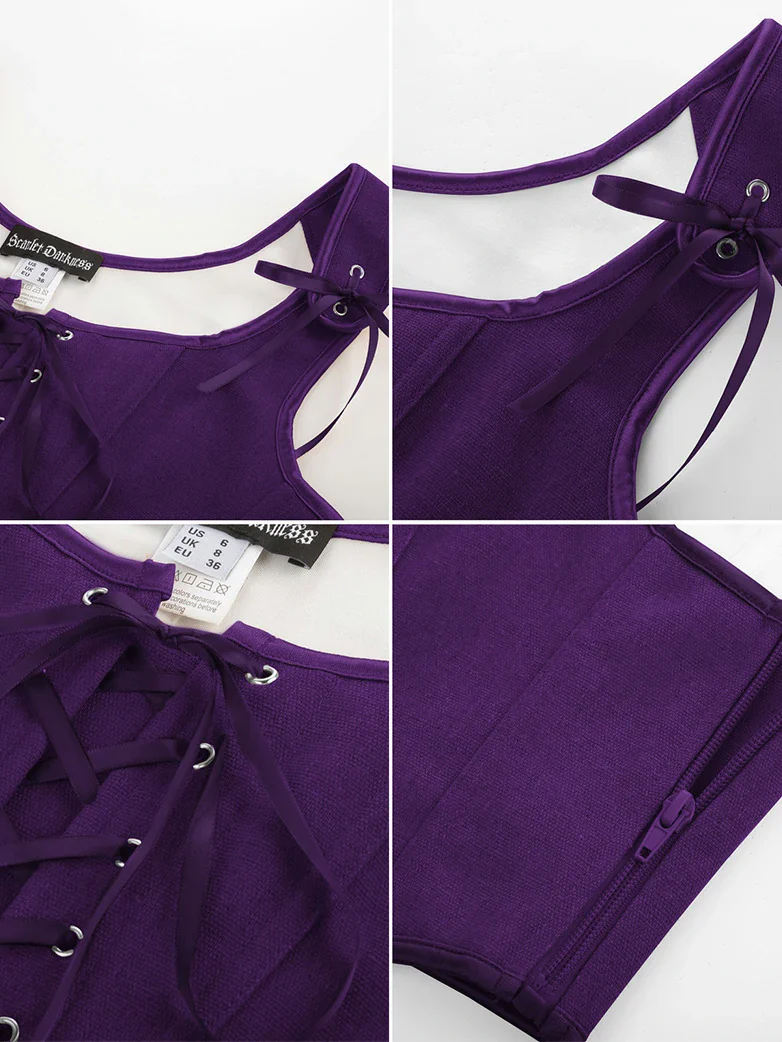 Lace-up Ren Faire Corset Top for Festival and Cosplay - Image 38