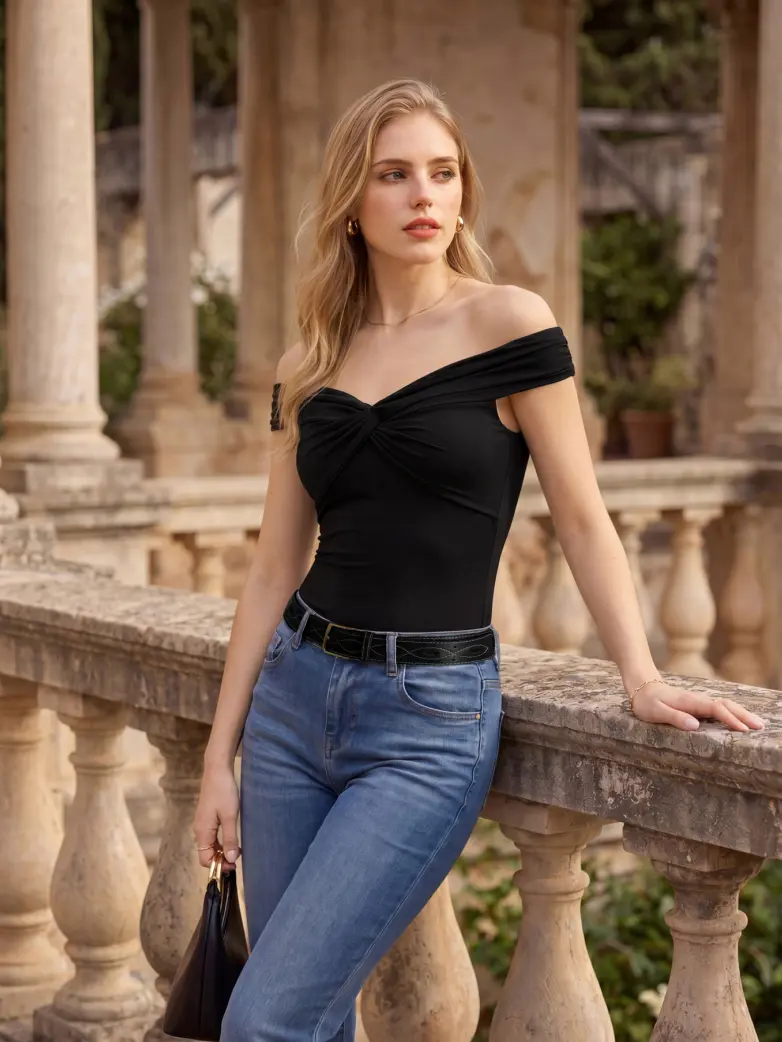 2026 Renaissance Leather Buckle Waist Belt - Image 11