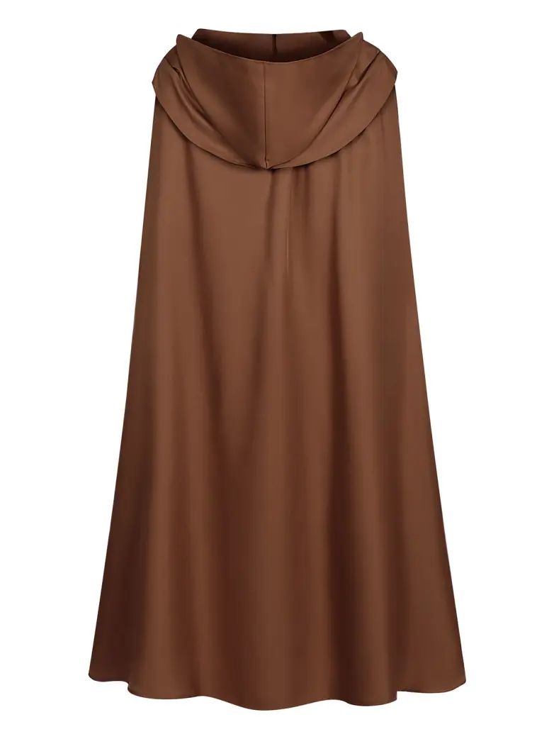 Renaissance Medieval Hooded Cloth Cloak - Image 4