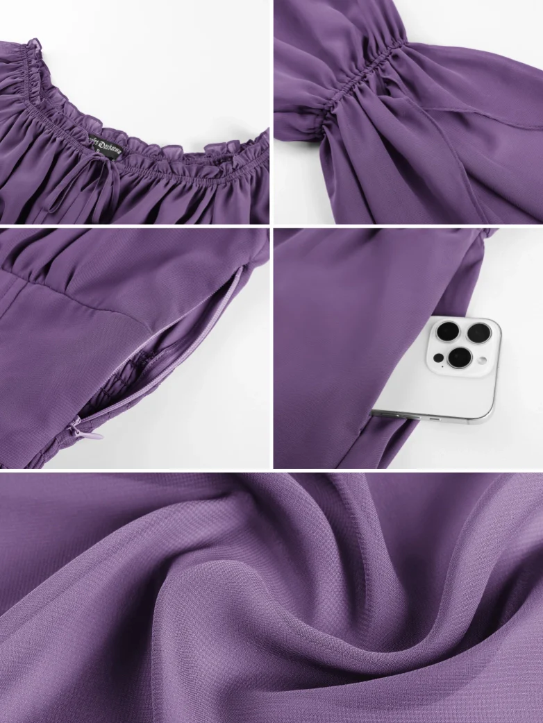 Women’s Off Shoulder Corset Mini Dress with Virago Sleeves - Image 34