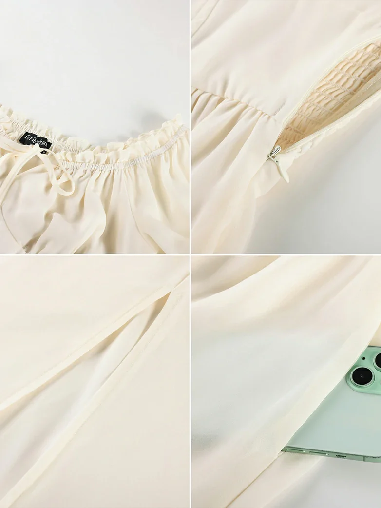 Renaissance Off Shoulder Milkmaid Pockets Dress - Image 32