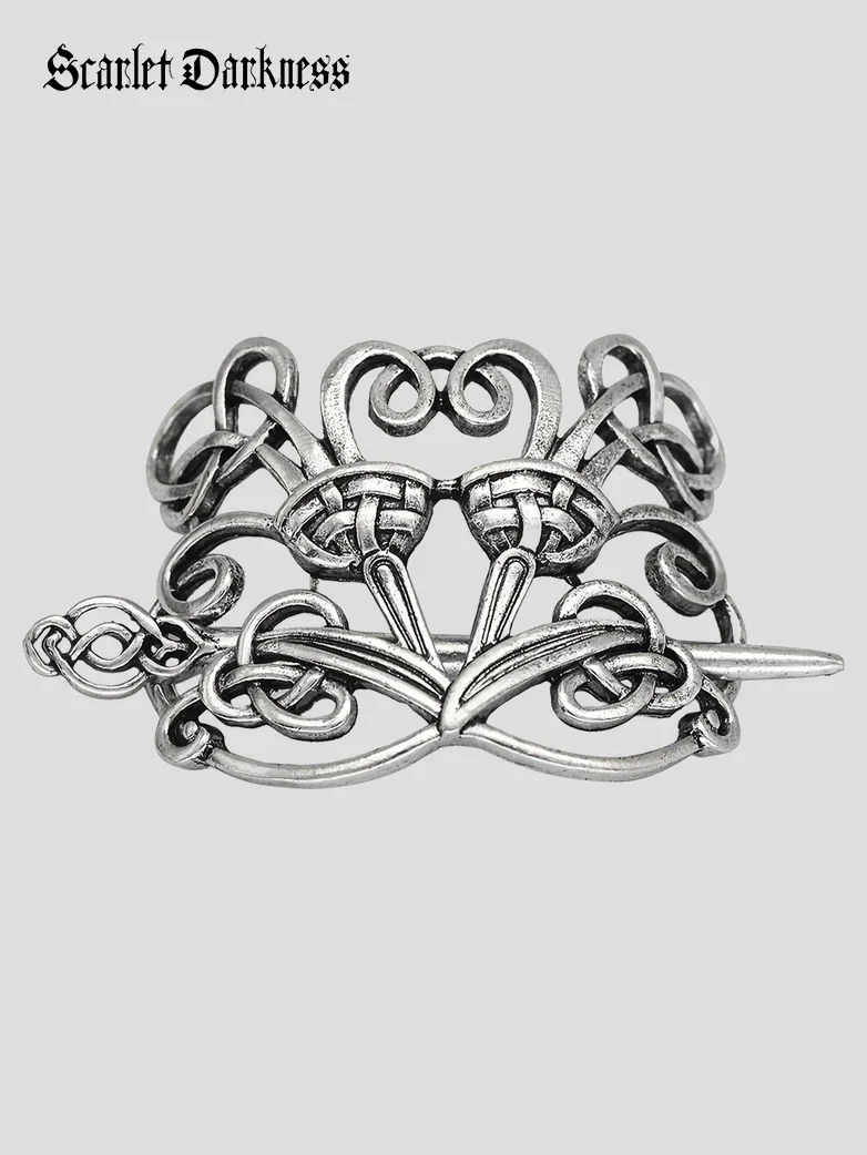 Renaissance Viking Hairpin Hair Stick - Image 3