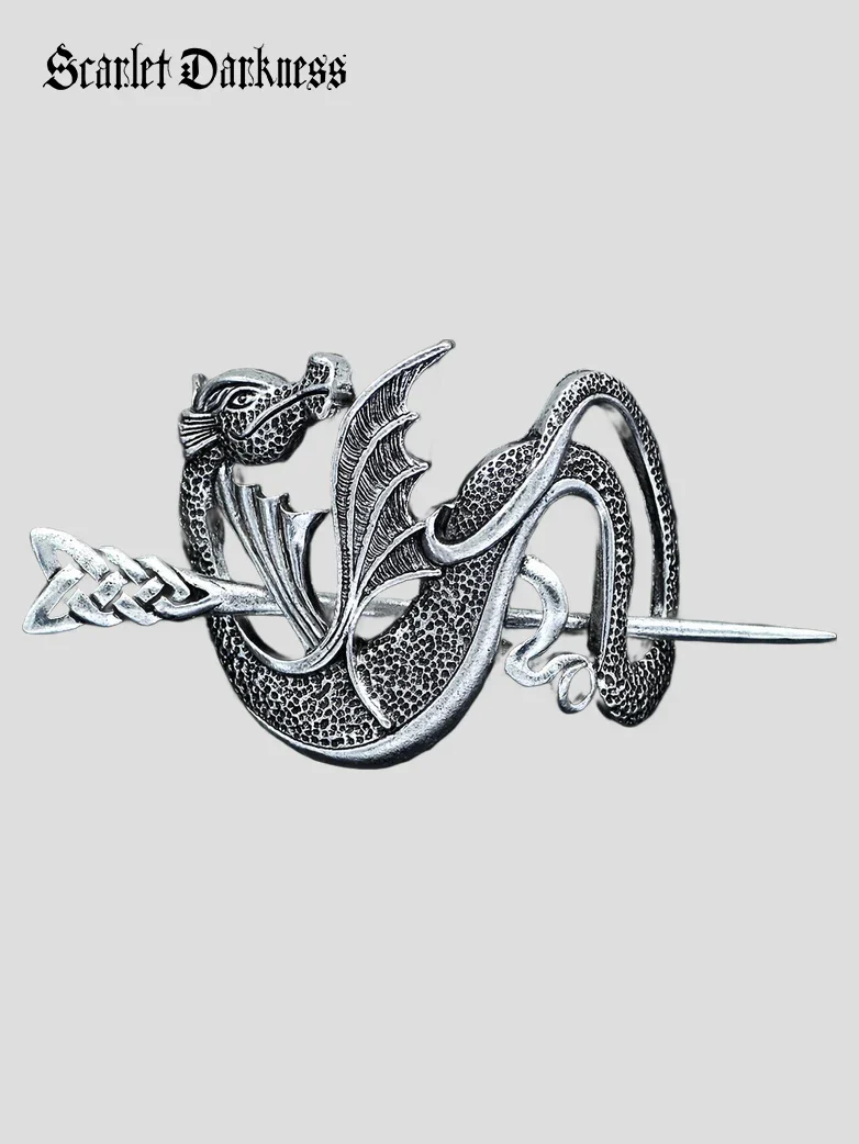 Renaissance Viking Hairpin Hair Stick - Image 4