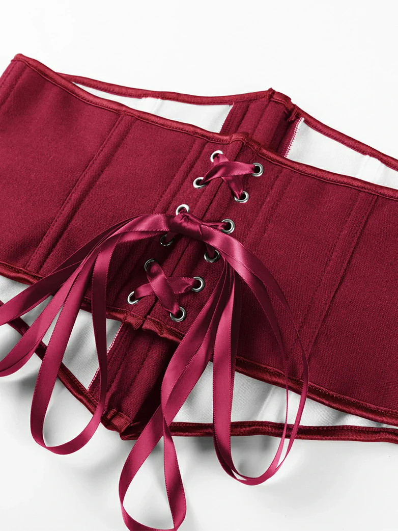 Renaissance Waist Corset Belt Metal Hook Shapewear - Image 16