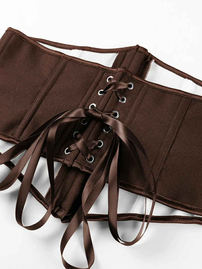 Renaissance Waist Corset Belt Metal Hook Shapewear - Image 22