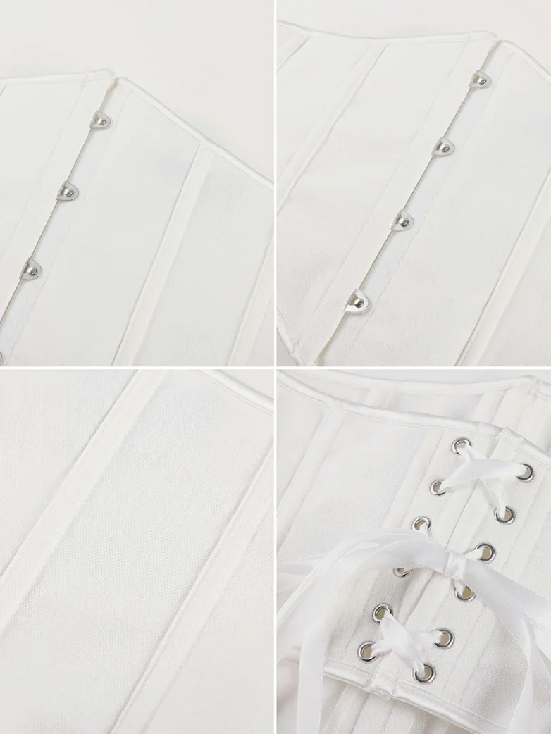Renaissance Waist Corset Belt Metal Hook Shapewear - Image 27