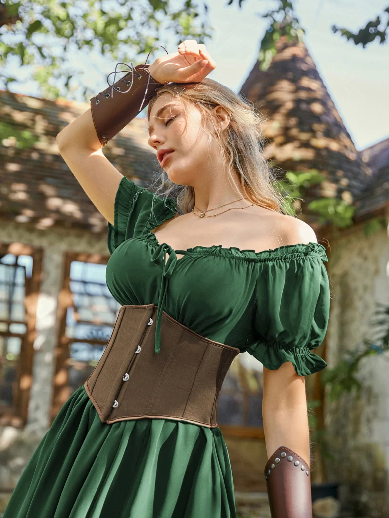 Renaissance Waist Corset Belt Metal Hook Shapewear - Image 34