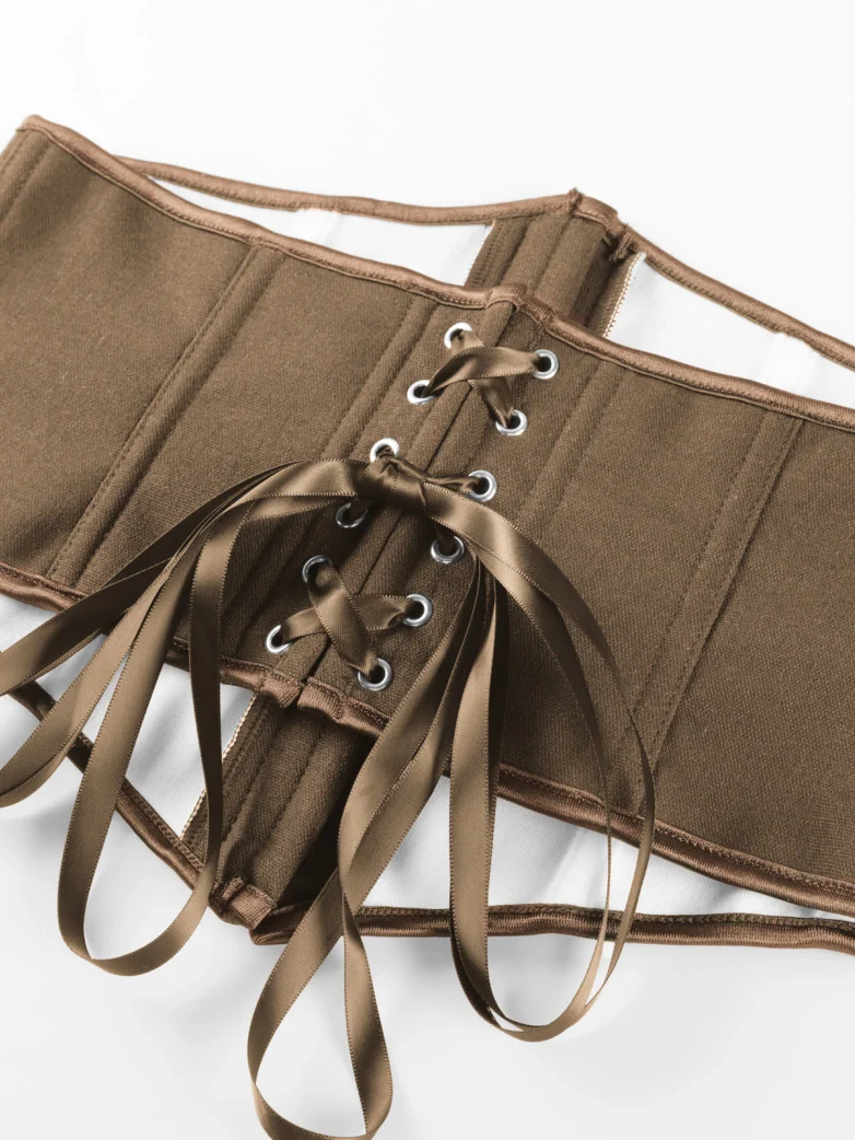 Renaissance Waist Corset Belt Metal Hook Shapewear - Image 36