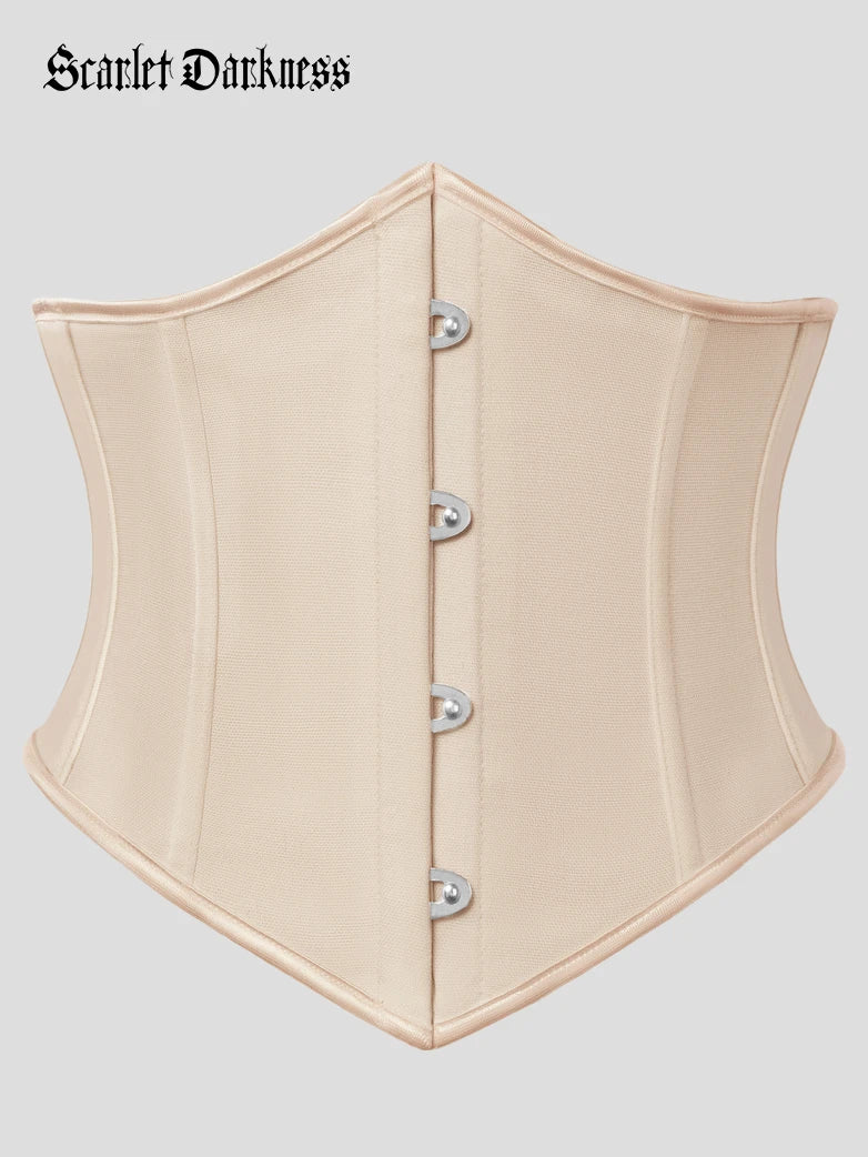 Renaissance Waist Corset Belt Metal Hook Shapewear - Image 43