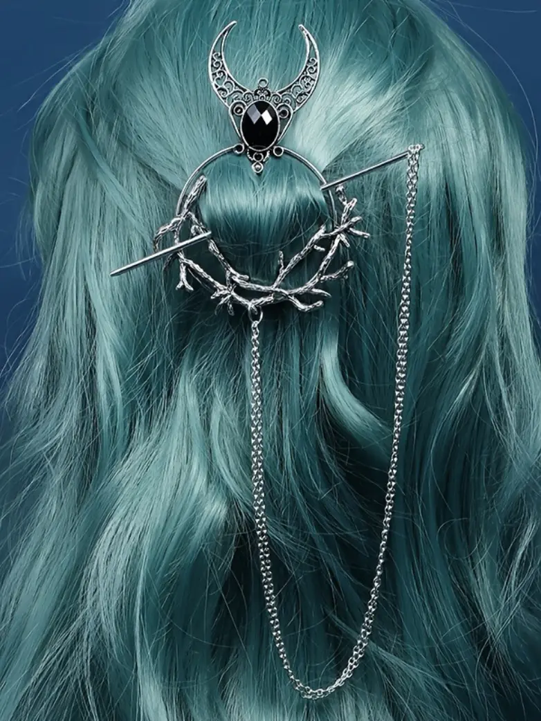 Renaissance Wicca Hairpin Hair Stick - Image 2