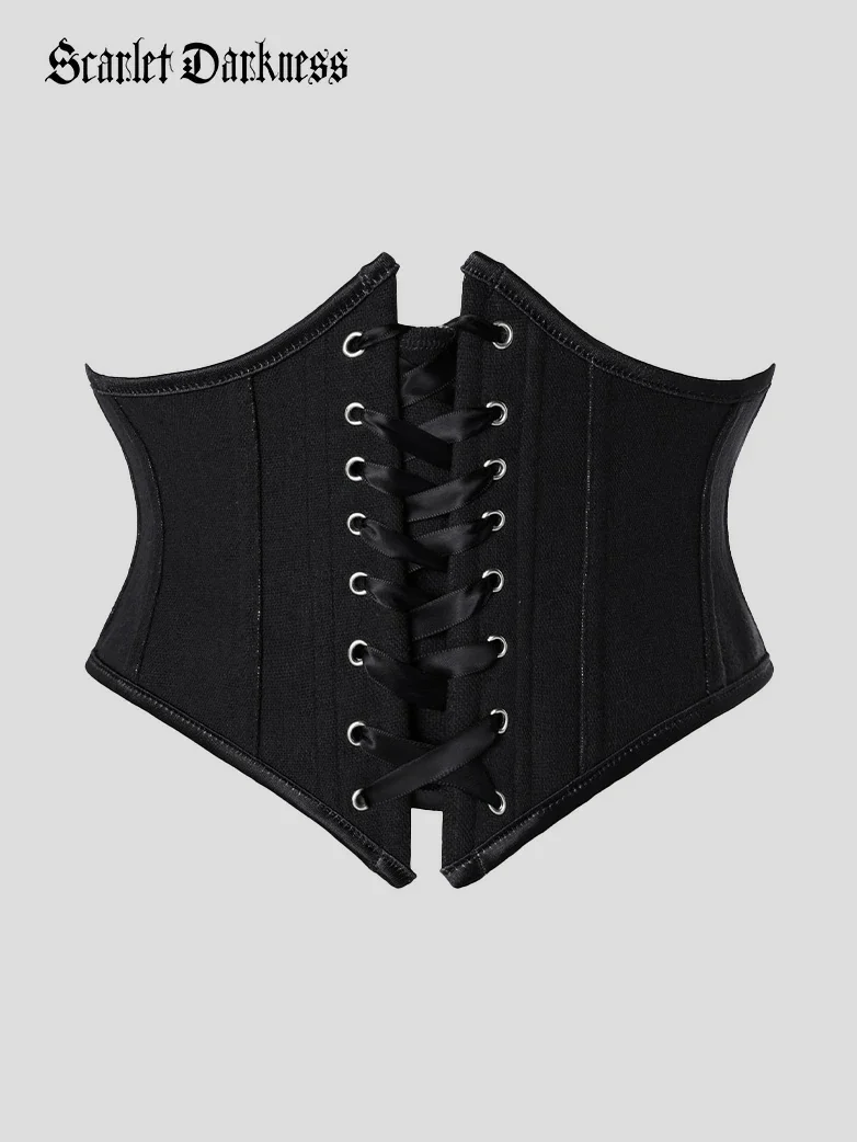 Renaissance Corset Belt with 14 Boned Waist Cincher - Image 12
