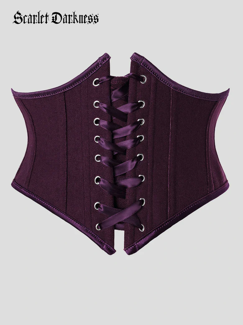 Renaissance Corset Belt with 14 Boned Waist Cincher - Image 38