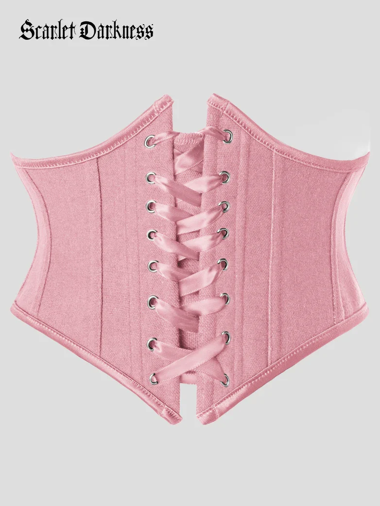 Renaissance Corset Belt with 14 Boned Waist Cincher - Image 45