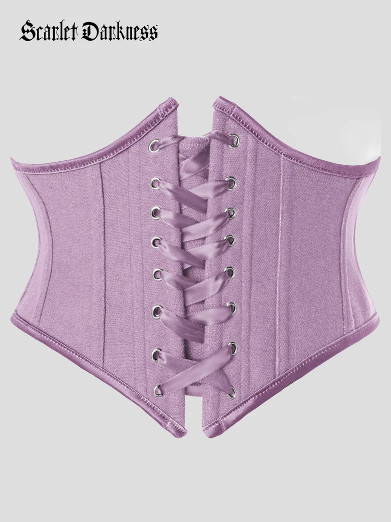 Renaissance Corset Belt with 14 Boned Waist Cincher - Image 52