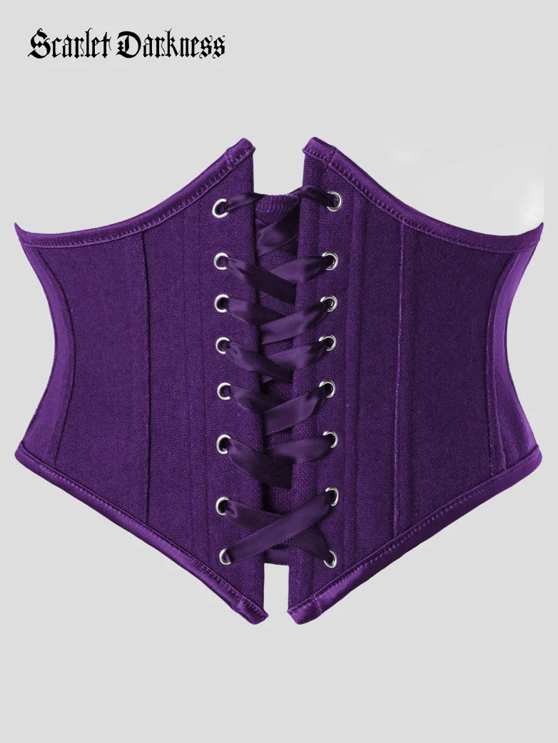 Renaissance Corset Belt with 14 Boned Waist Cincher - Image 56