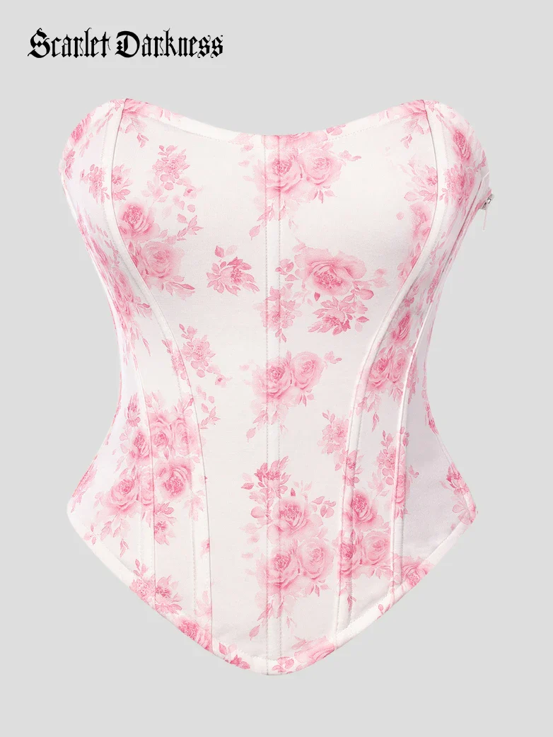 Bodyshape Corset Top Bustier with 12 Steel Bones - Image 18