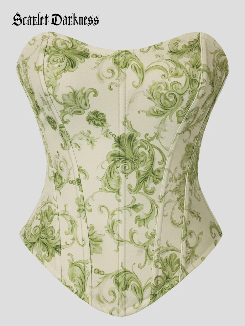Bodyshape Corset Top Bustier with 12 Steel Bones - Image 26