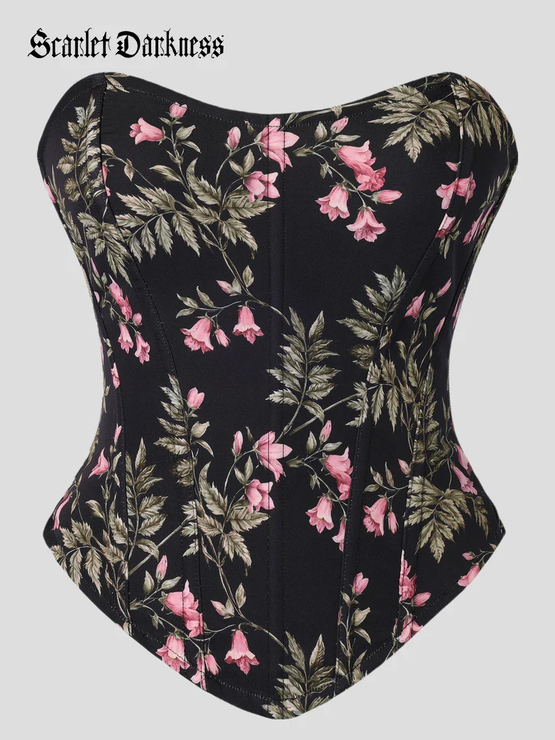 Bodyshape Corset Top Bustier with 12 Steel Bones - Image 3