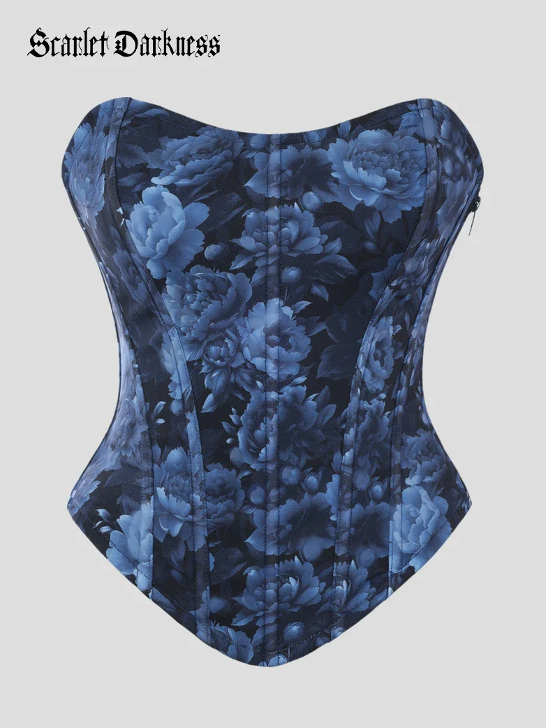Bodyshape Corset Top Bustier with 12 Steel Bones - Image 5