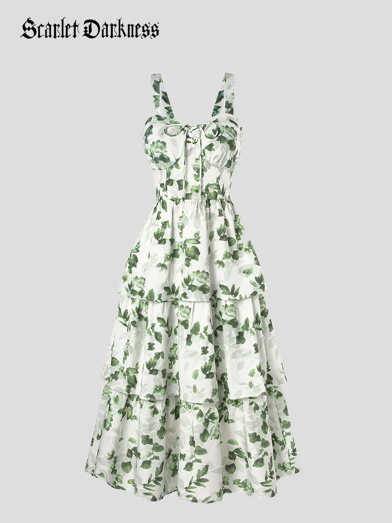 Summer Night Floral Wedding Guest Dress - Image 31