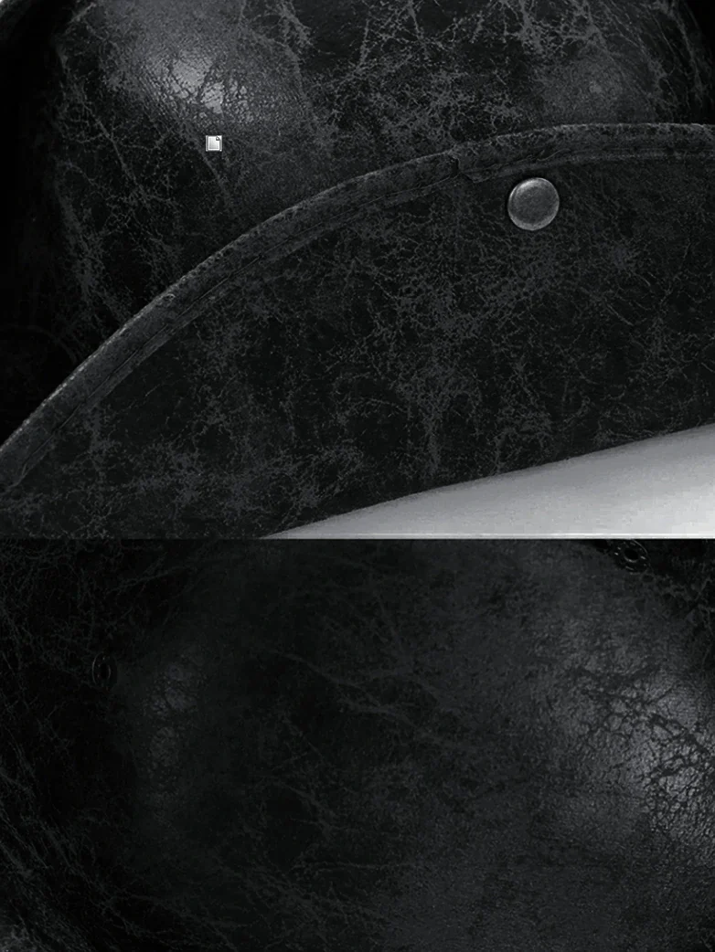 Pirate Triangle Leather Hat - Image 9
