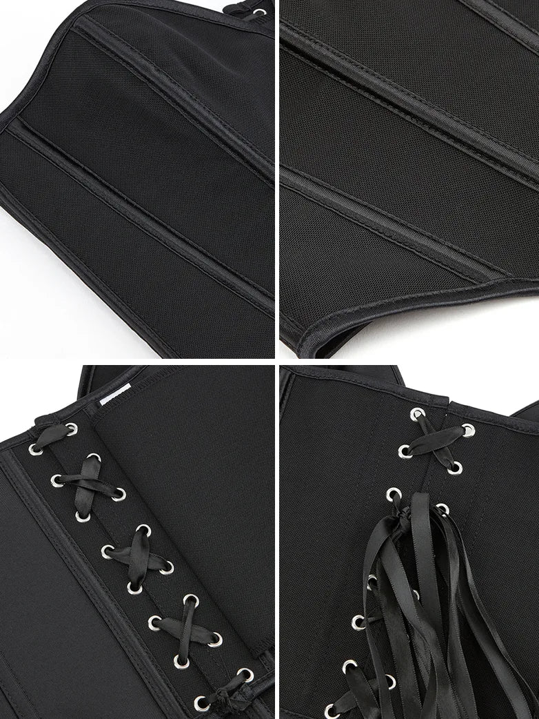 Sweetheart Collar Victorian Corset Top for Parties - Image 3
