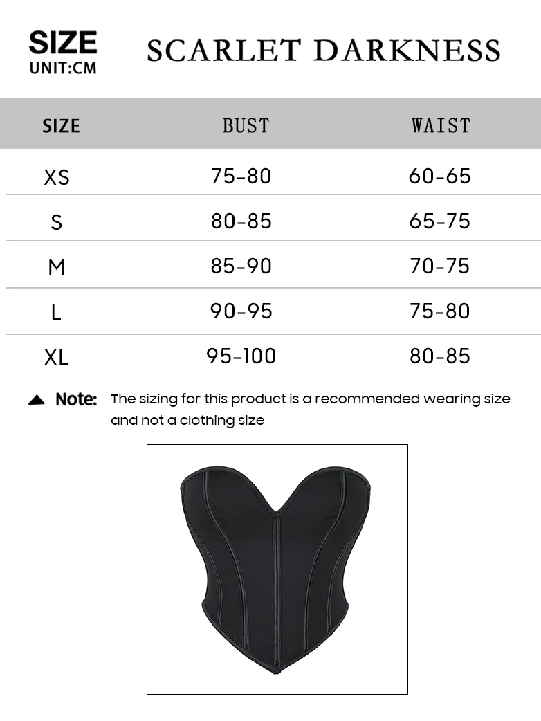 Sweetheart Collar Victorian Corset Top for Parties - Image 5