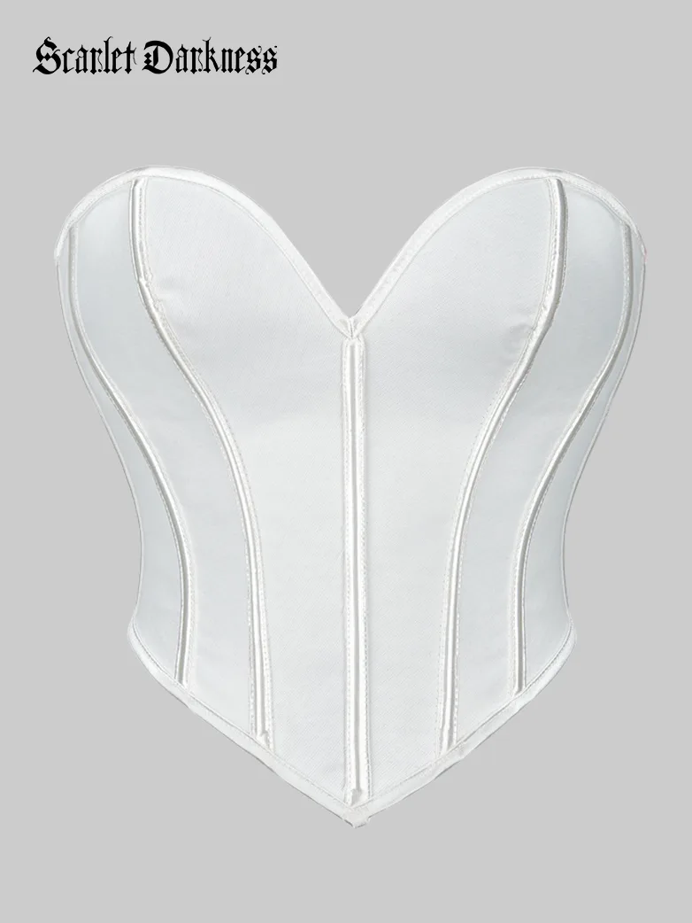 Sweetheart Collar Victorian Corset Top for Parties - Image 6