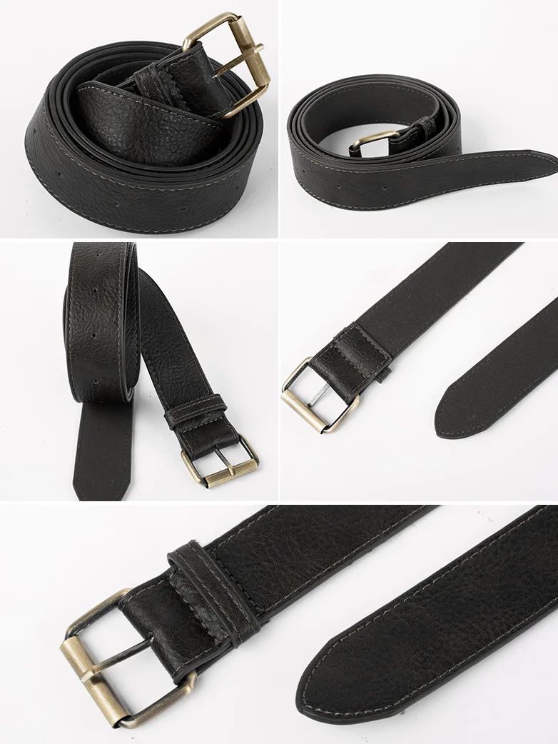 Renaissance Leather Waist Belt with Bag - Image 16