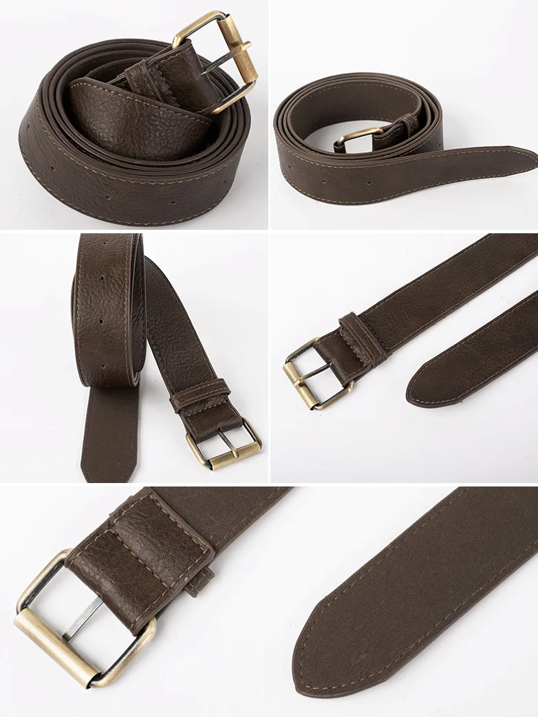 Renaissance Leather Waist Belt with Bag - Image 8